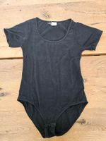 Body kurzarm schwarz Damen Grösse S