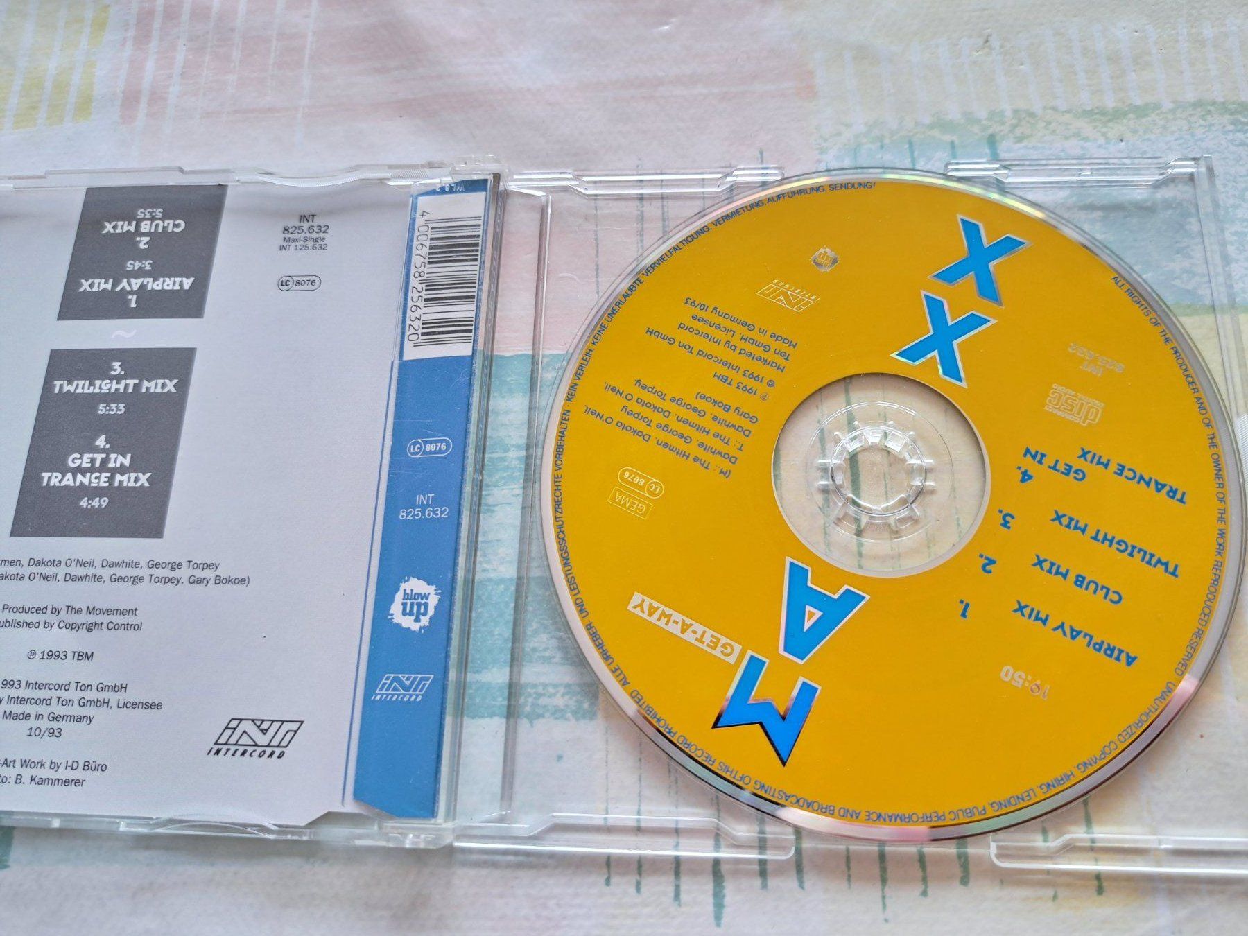CDs: Cd Maxx - Get-a-way ( Maxi CD ) – Gebraucht aus Pully von bro_n52j 1