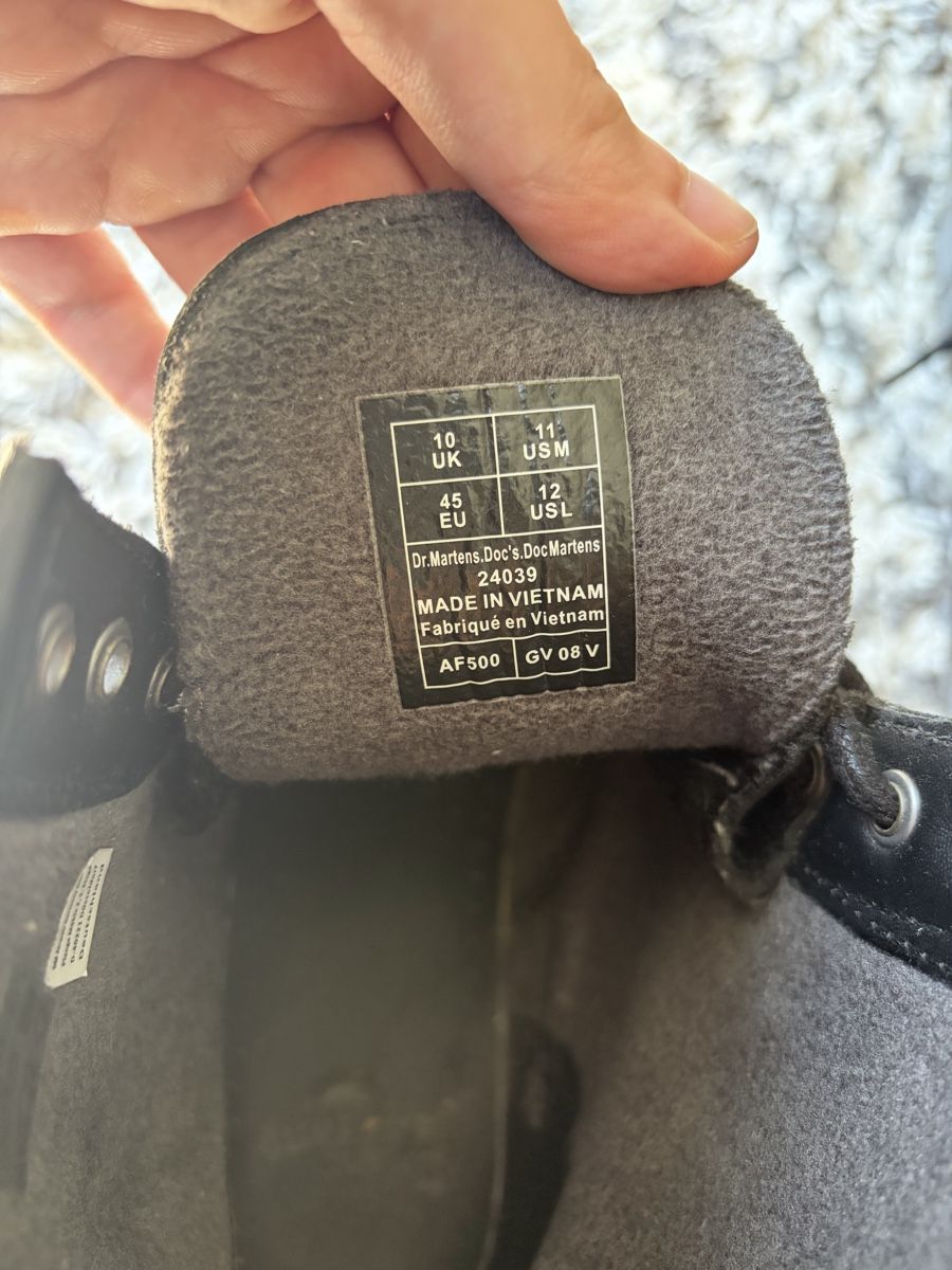 Dr. Martens Herrenschuhe: Doc Martens 1460 Boots Schwarz Grösse 45 – Neu (gemäss Beschreibung) aus Zürich von kis_8g7j 4