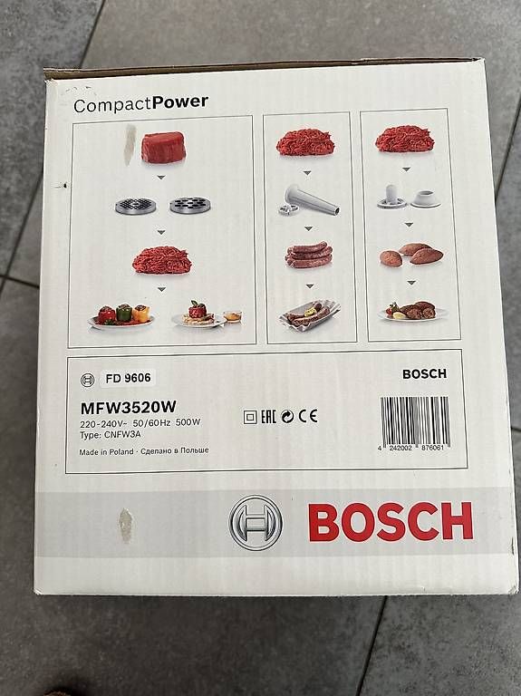 Bosch Elettrodomestici da cucina: Bosch Fleischwolf nie gebraucht – Usato da Thun venduto da baerbelle-J 1