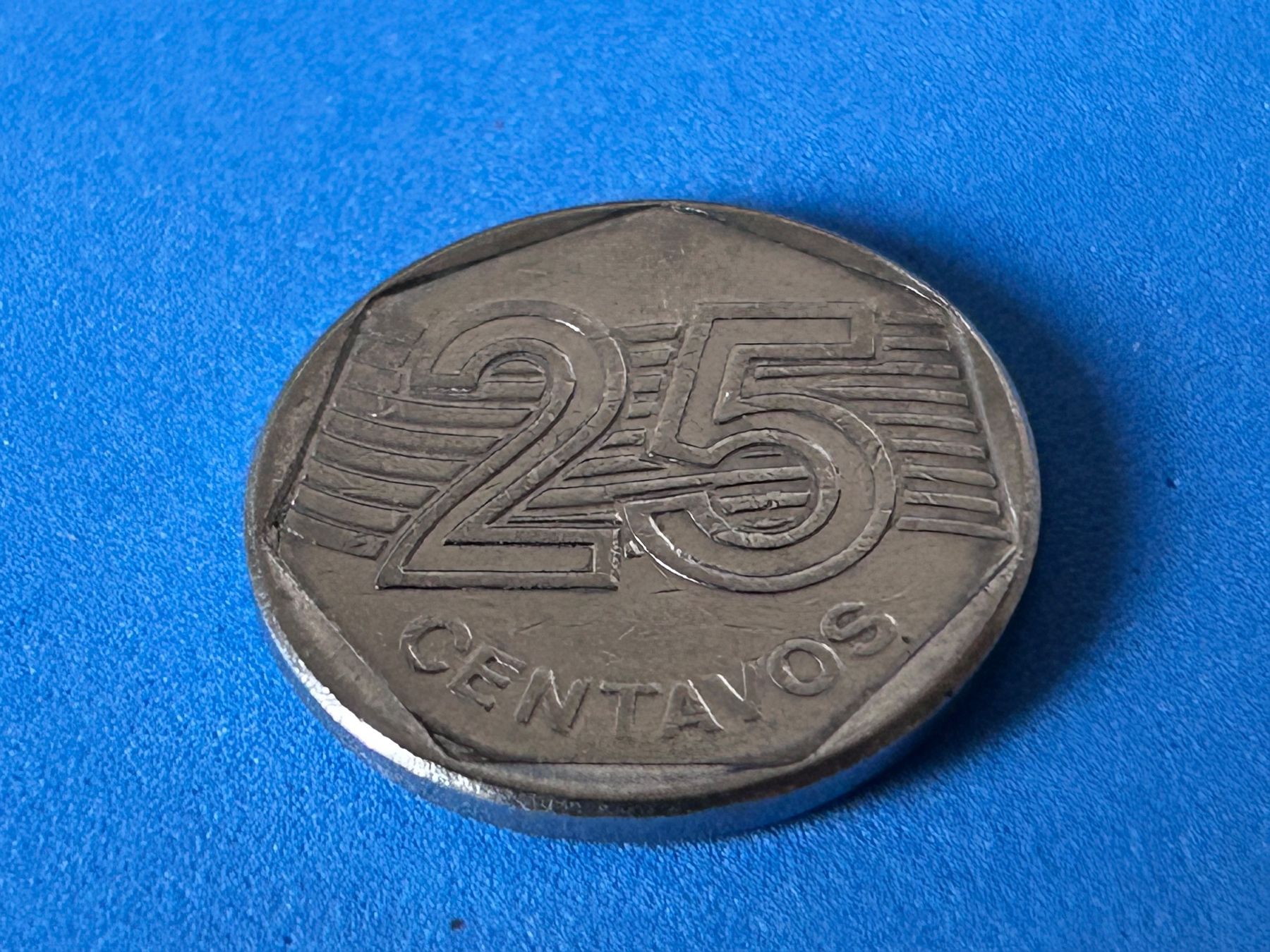 Tutti le monete: Brazil - 25 Centavos 1995 – Usato da Corcelles NE venduto da AJKader 8