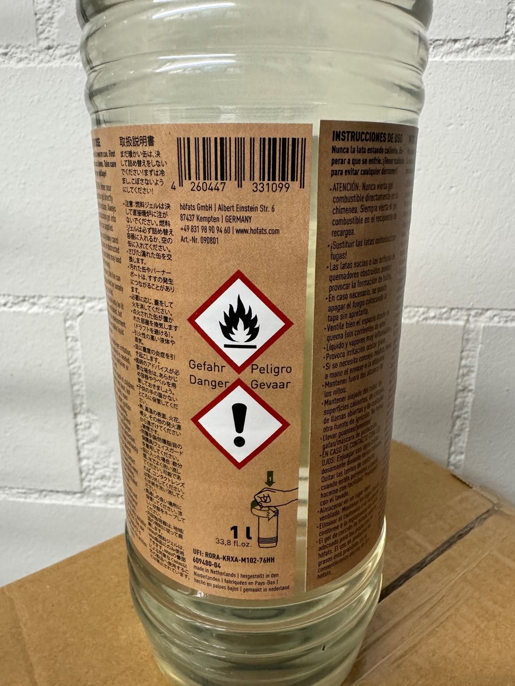 Altro in Stoviglie & Bicchieri: Höfats Bioethanol Gel-Brennstoff 6er Pack – Nuovo (secondo la descrizione) da Meierskappel venduto da sector-x 3