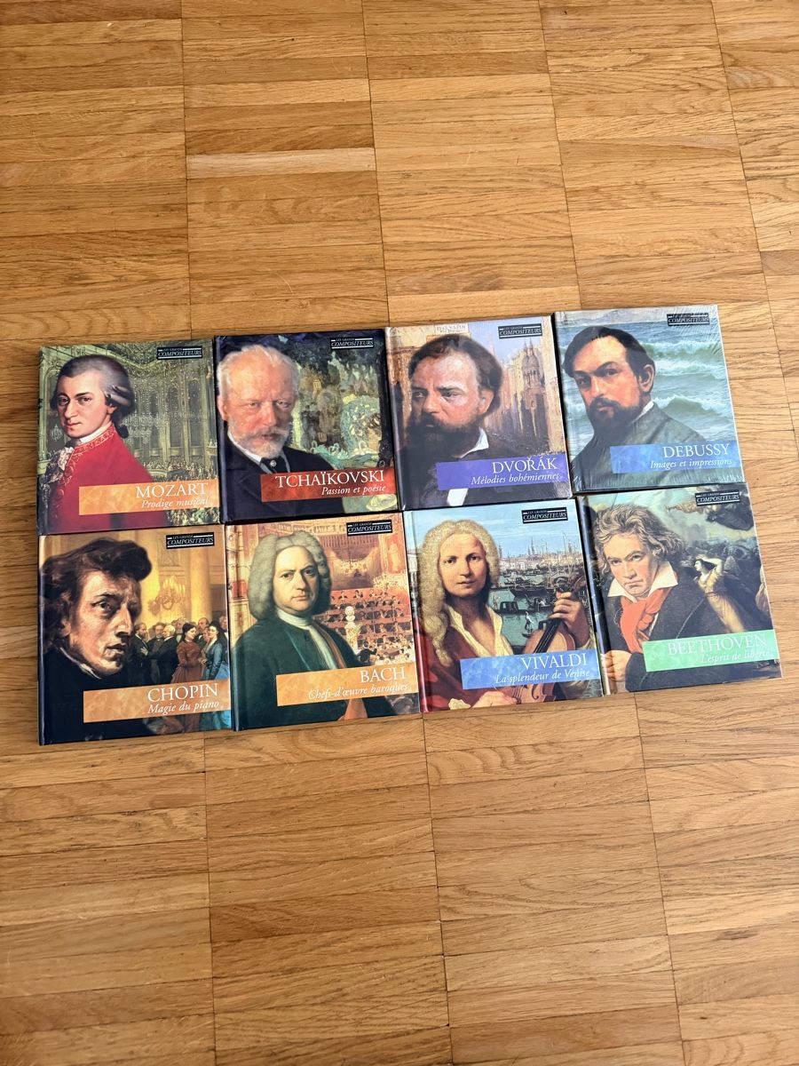CD: Collection 8 coffrets CD Les Grands Compositeurs – Usato da Bussigny venduto da Serena2009