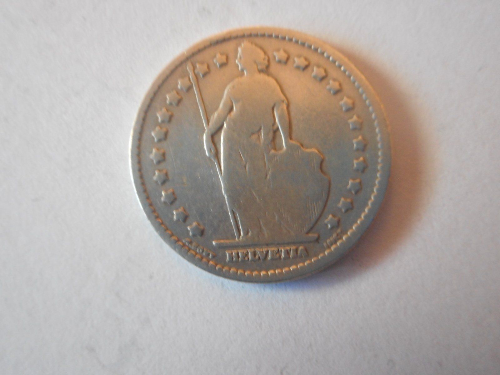 Toutes les monnaies: 1 Fr. 1907 silber  uralt – D'occasion à Kriegstetten par pizlad2010 1