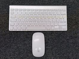 Apple Tastatur und Magic Mouse Set 