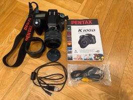 PENTAX K100D mit SMC Pentax-DA 18-55mm AL Objektiv