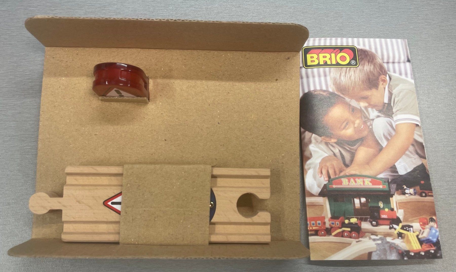 Brio Giocattoli: Brio Smart Warning Track - Warnschiene unbespielt – Nuovo (secondo la descrizione) da Sirnach venduto da sagrotin 1