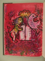 MARC CHAGALL: GLASMALEREIEN FÜR JERUSALEM, 2 LITHOS