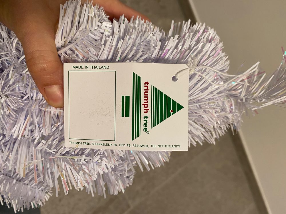 Künstlicher Tannenbaum weiss Kaufen auf Ricardo