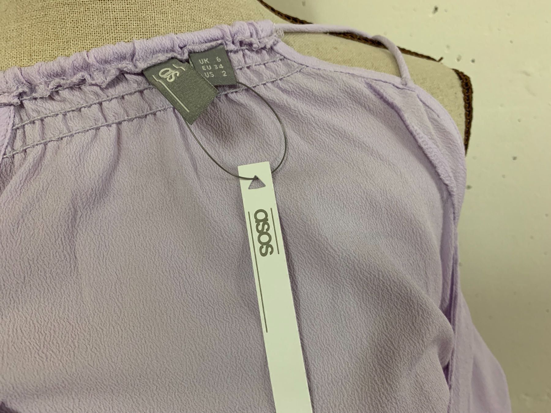 Asos Camicette: Asos Bluse Flieder Gr. 34/36 – Nuovo (secondo la descrizione) da Aarau venduto da Obdulia 2