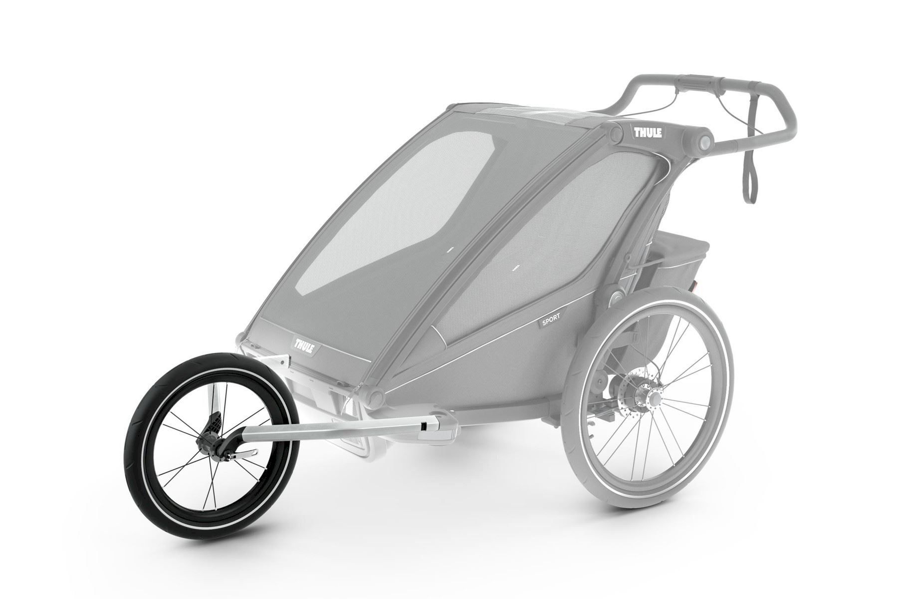 Thule Rimorchi: Thule Chariot Jogging Kit 2 – Nuovo e nell'imballaggio originale da Bottighofen venduto da zaap 1