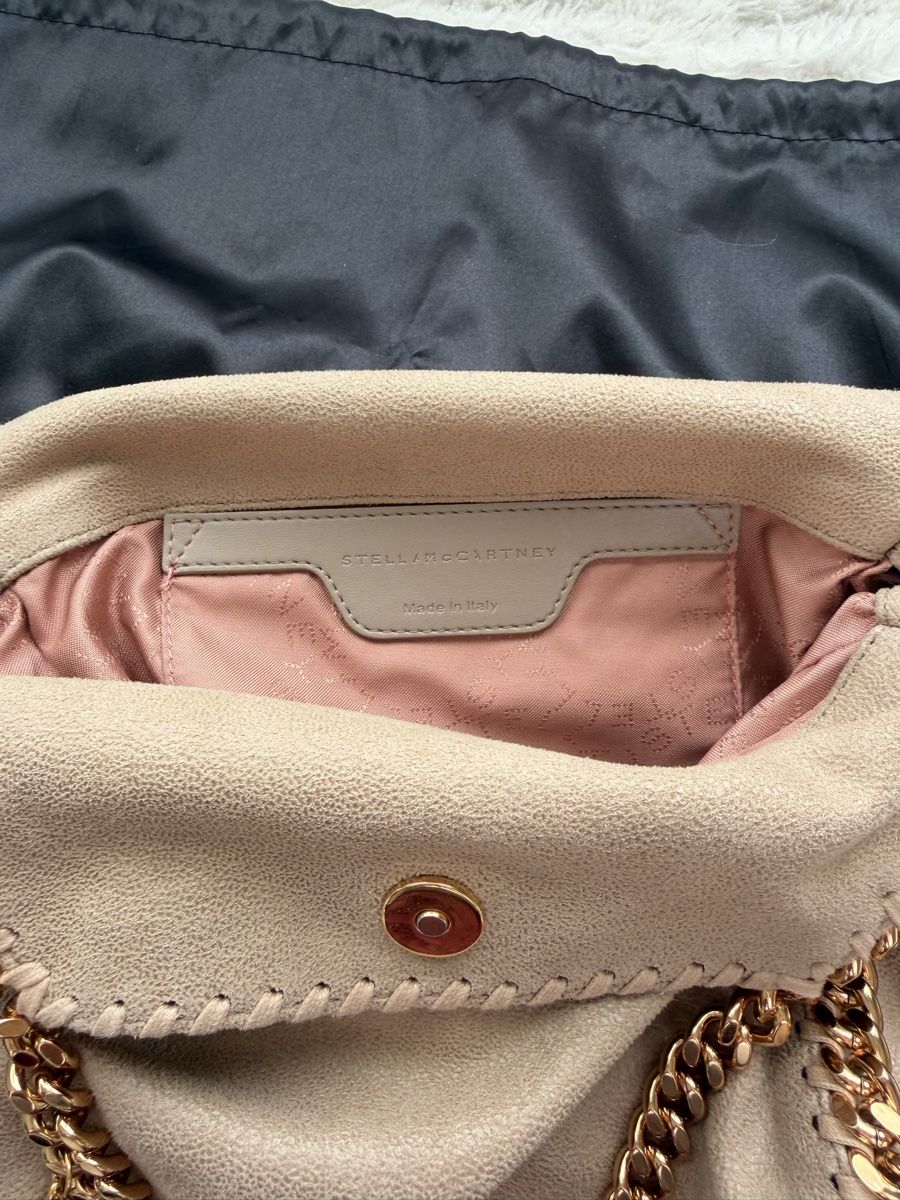 Stella McCartney Borse da donna: Stella McCartney Falabella Mini Bag Beige – Usato da Meilen venduto da laraherre 5