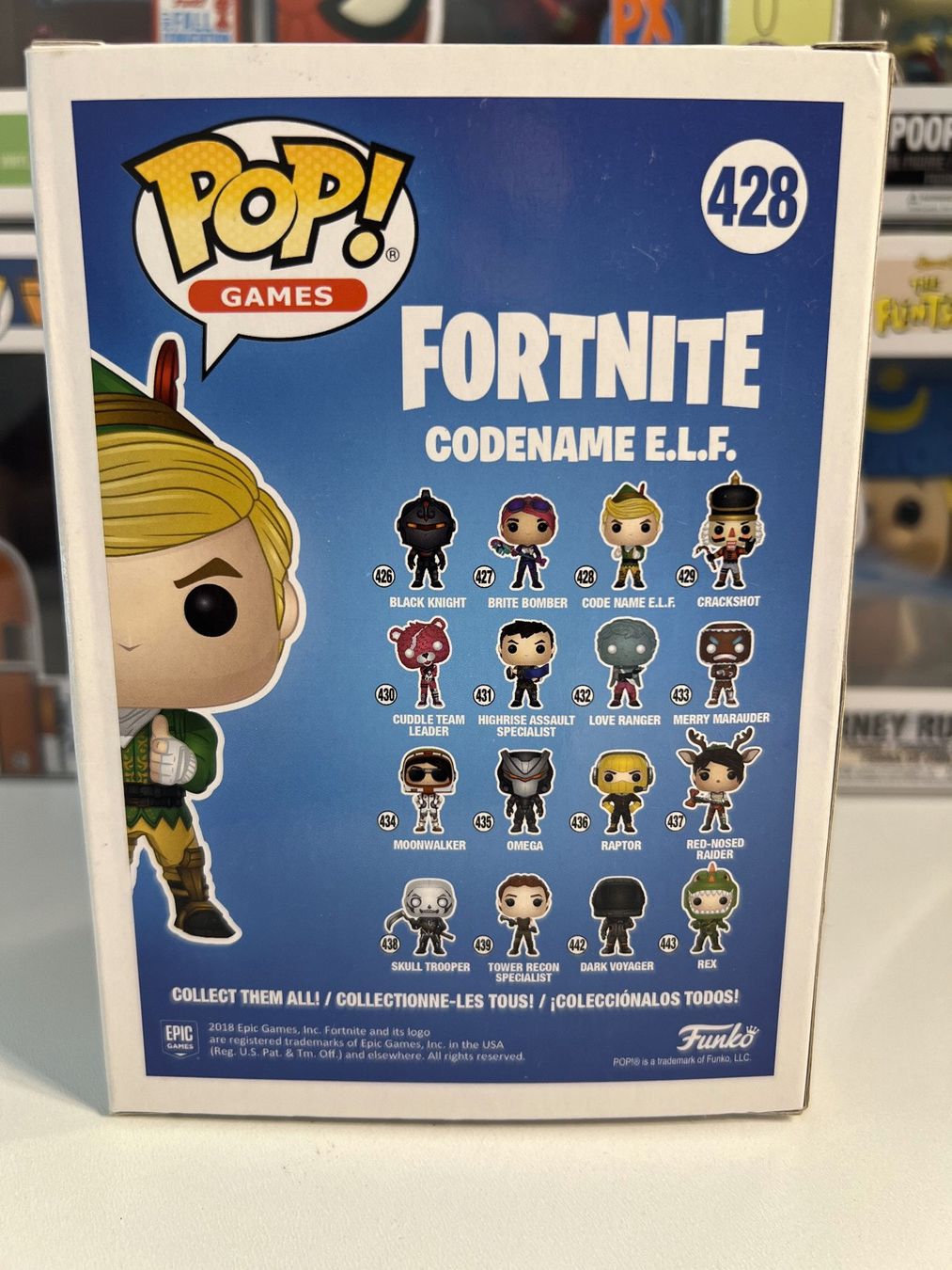 Funko Statuette: Funko POP! Games Fortnite Codename E.L.F. Edition Limitée – Nuovo e nell'imballaggio originale da Le Mouret venduto da perfectbijou 2