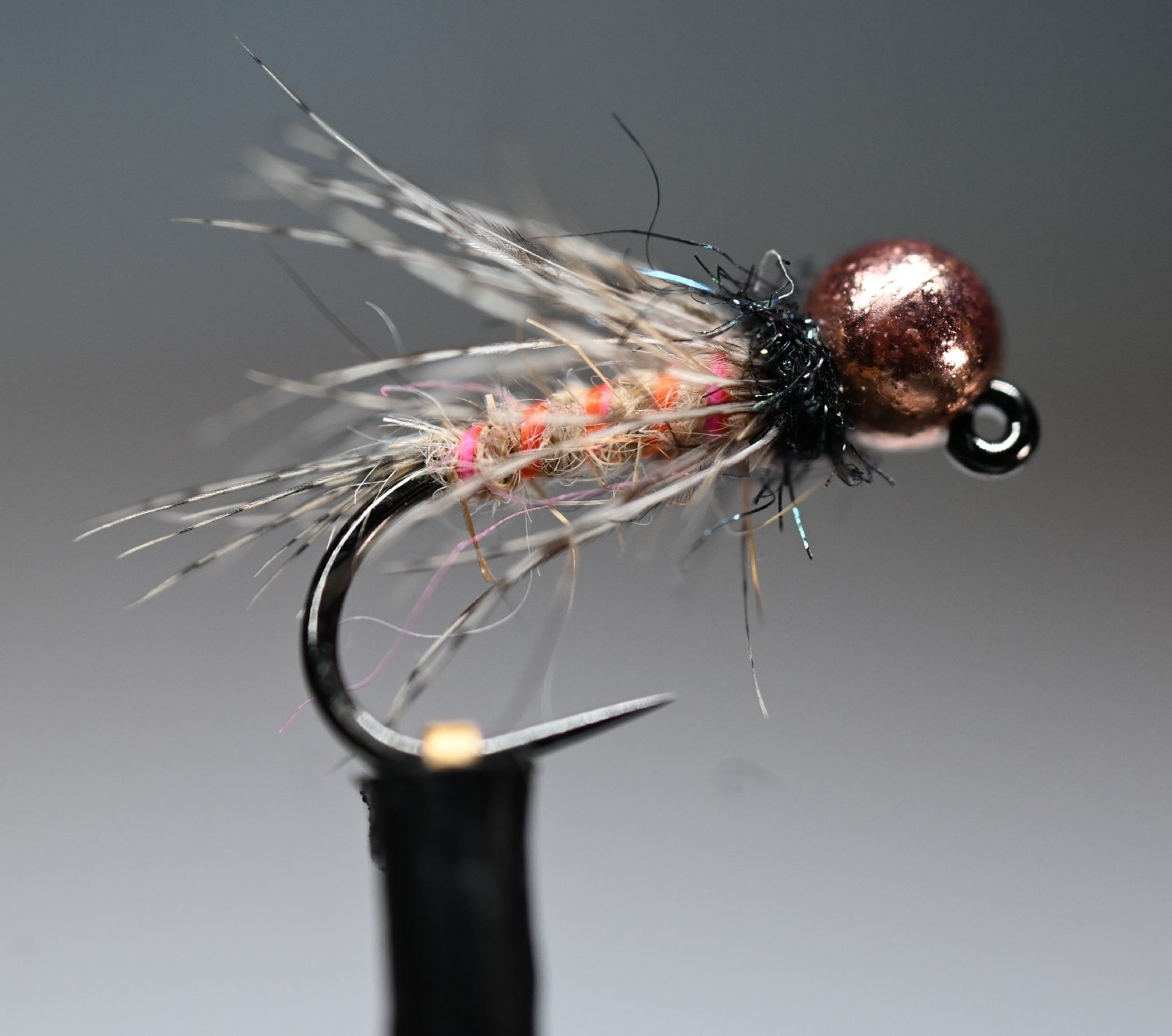 Esche: 1x Czech Threaded Nymph #12 / 3,8mm – Nuovo (secondo la descrizione) da Degersheim venduto da HookedOnTheFly