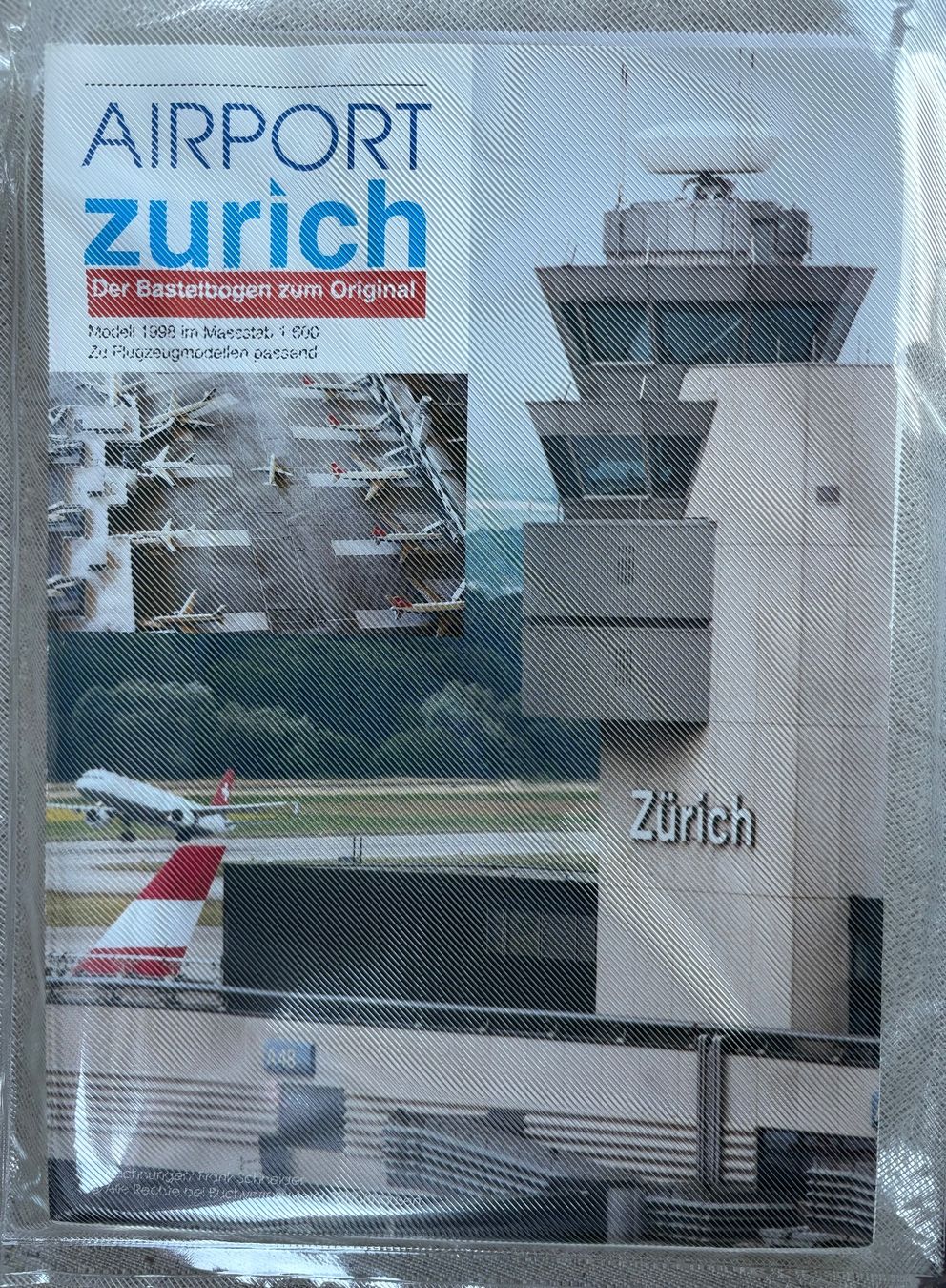 Kit bricolage: Bastelbogen Airport Zurich 1998 – Nuovo (secondo la descrizione) da Ebnat-Kappel venduto da pourlemerite