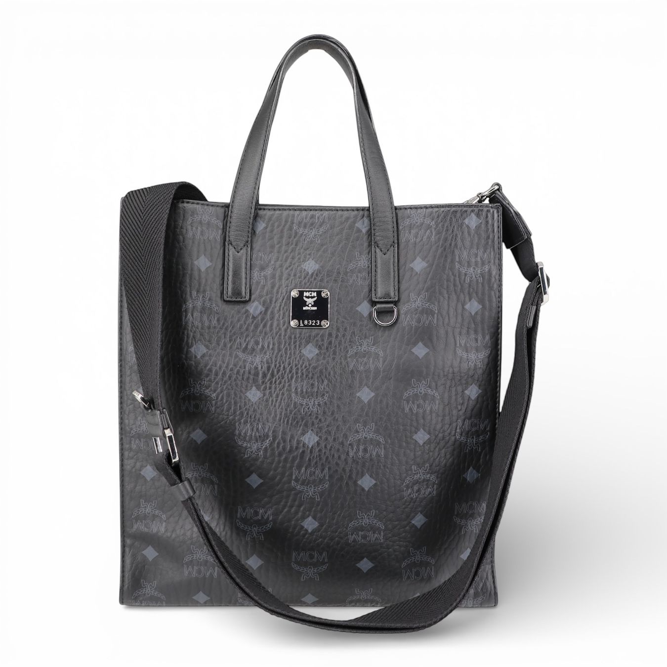Mcm Borse: MCM Small Aren Two-way Visetos schwarz – Usato da Binningen venduto da Designerlabels