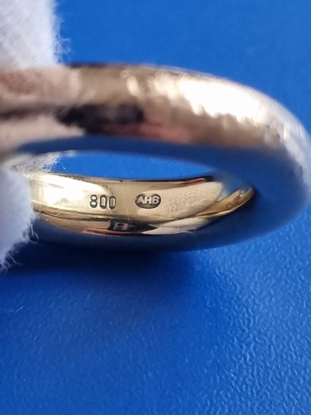 Anelli: Silber Ring 800 Signiert AHB – Usato da Schaffhausen venduto da Leveron13 8