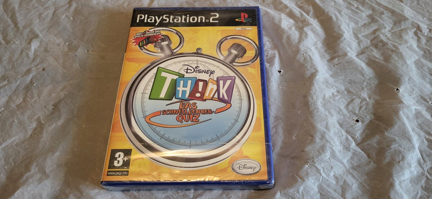 Giochi: Disney "Think" Das schnelldenker Quiz PS2 Original sealed – Nuovo e nell'imballaggio originale da Gretzenbach venduto da Uli1980