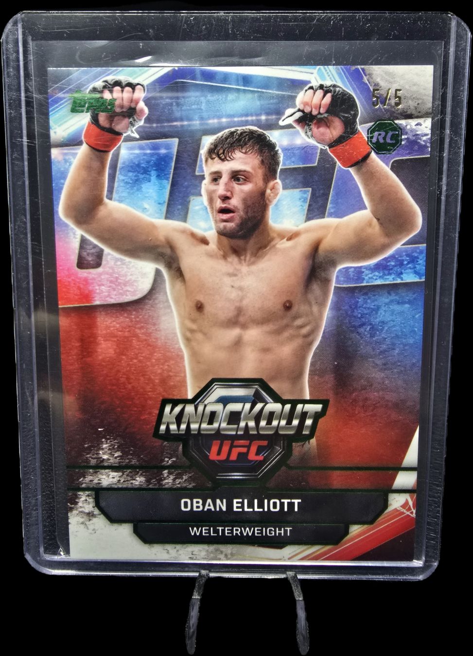 Topps Carte collezionabili: Oban Elliott 5/5 UFC Knockout 2026 – Nuovo (secondo la descrizione) da Sementina venduto da PlatinumCollectibles