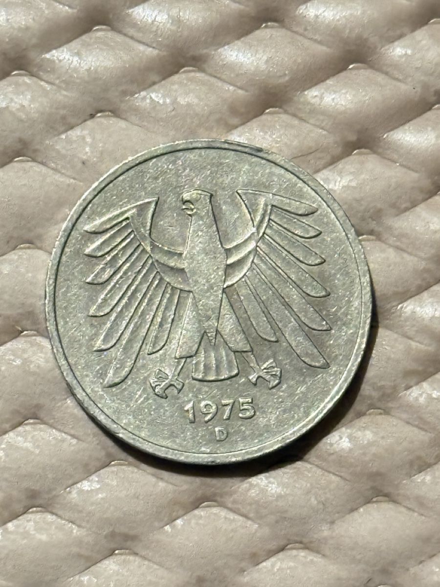 Tutti le monete: DEUTSCHE MARKE 5 1975 – Usato da Amden venduto da muben_ge98