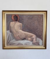 Paul-Louis Lanier (XXeme peintre Suisse) Nu féminin, 1943