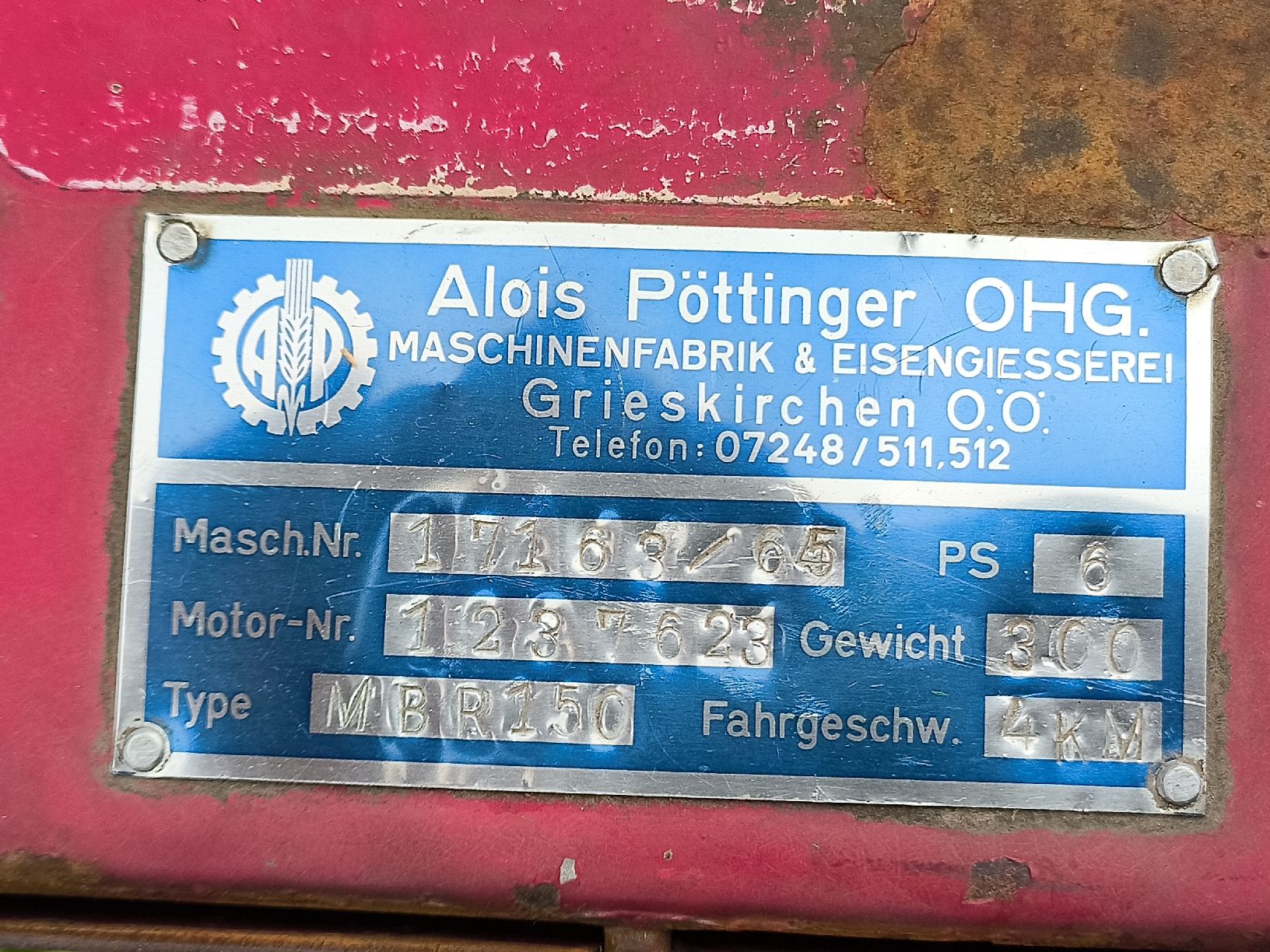 Alle Maschinen: 2 x Pöttinger Heuraupe – Defekt aus Chur von Schwefeldioxid 6