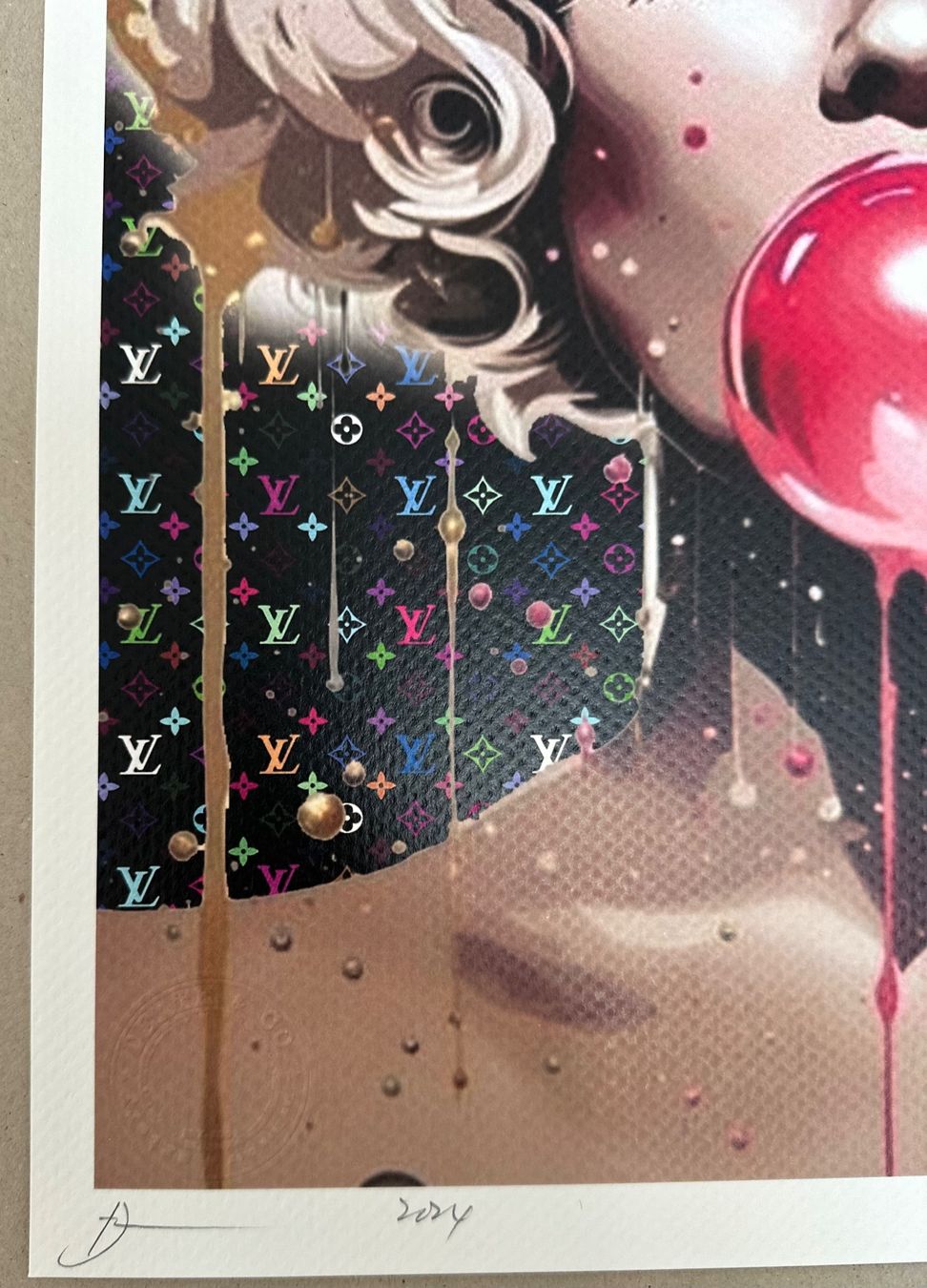 Dipinti: Death: Hot Vuitton Bubble Monroe, POP Art, signiert – Nuovo (secondo la descrizione) da Meilen venduto da Smgdesign 1