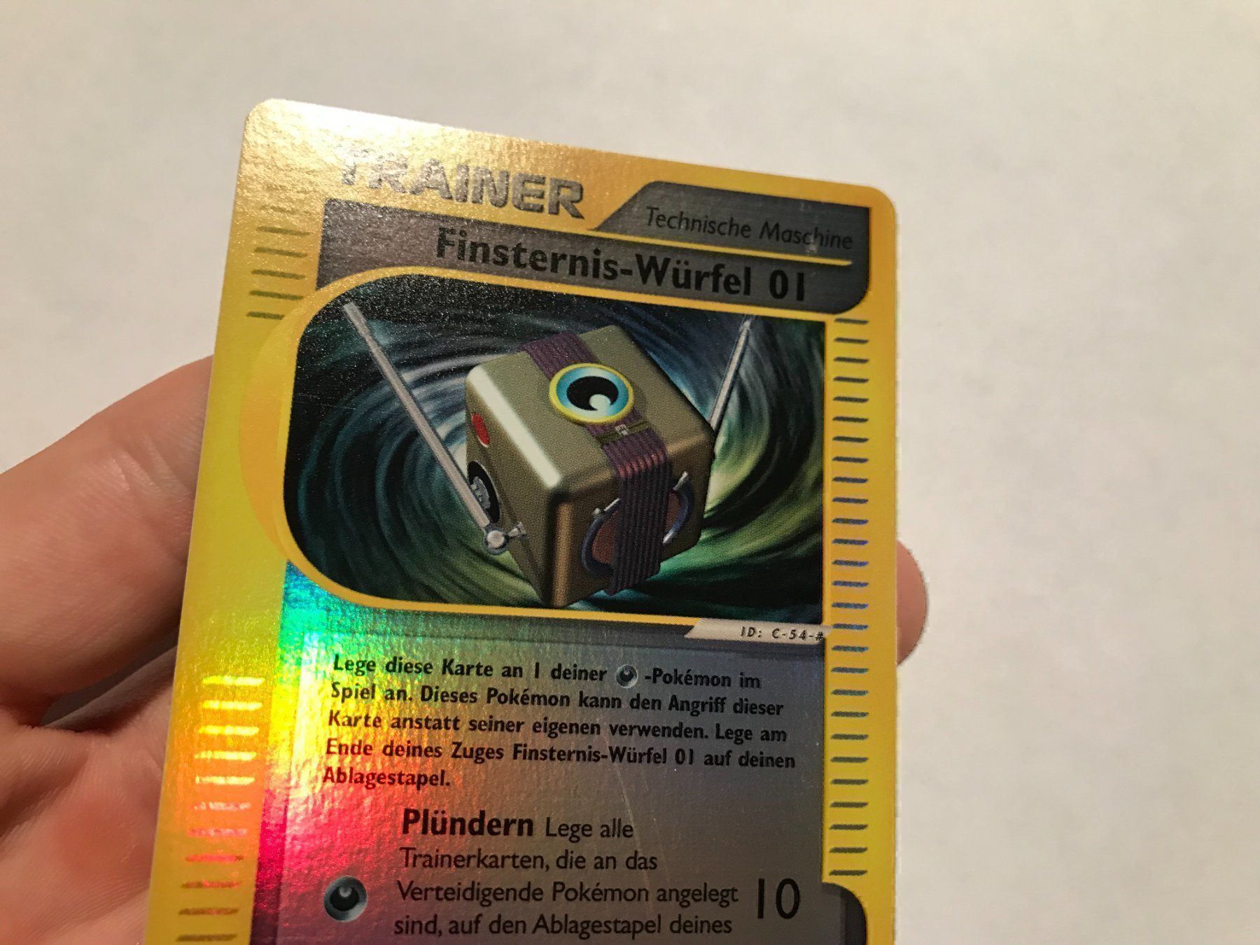 Pokémon Sammelbilder & Trading cards: Finsternis Würfel reverse holo Aquapolis – Neu (gemäss Beschreibung) aus Hagendorn von Pokecollectorch 4