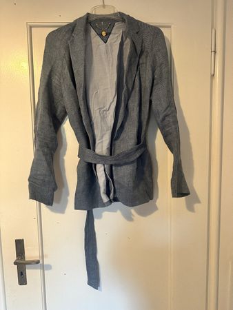 Massimo Dutti Leinen Blazer, Gr. 36 - Sommerlicher Look!