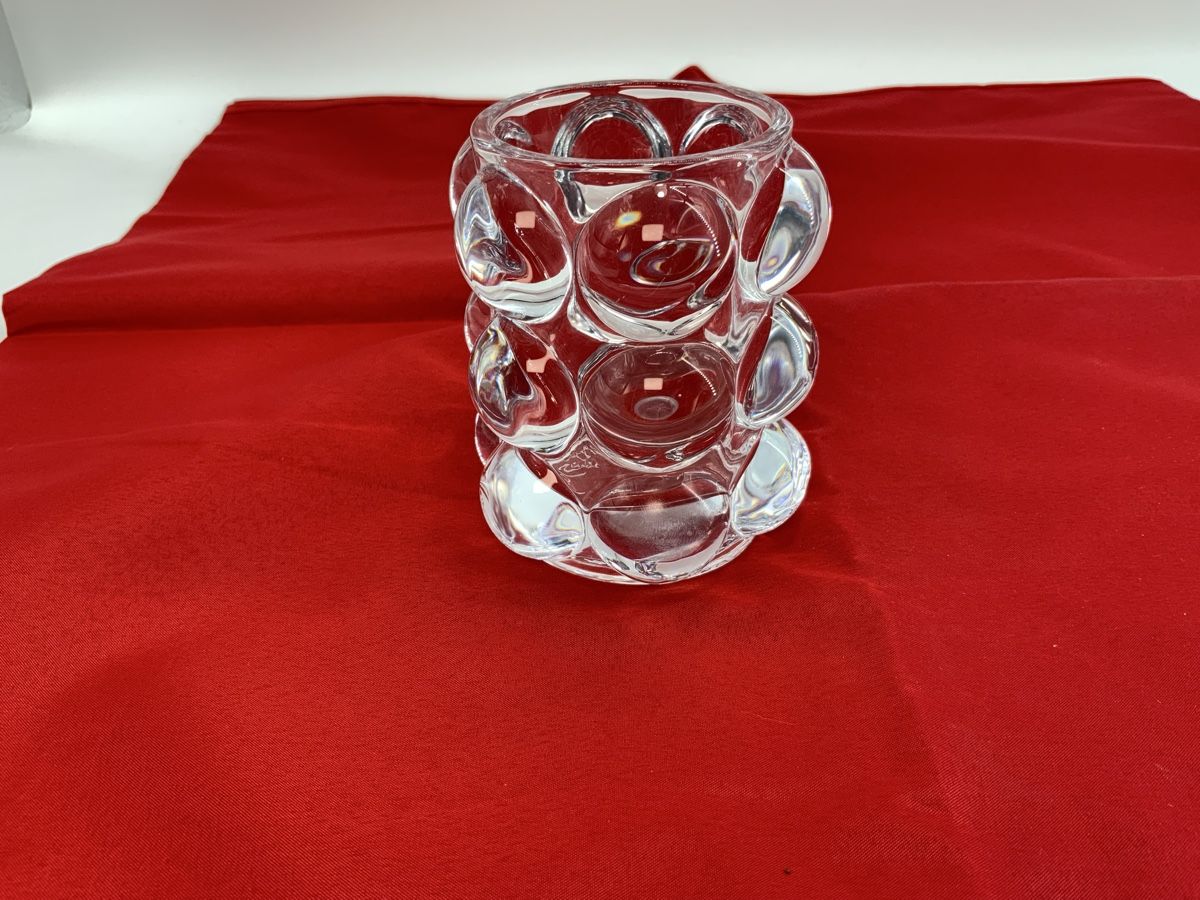 Bicchieri: Vintage Teelichthalter aus Glas, Bolsius – Usato da Erlach venduto da silvia3235