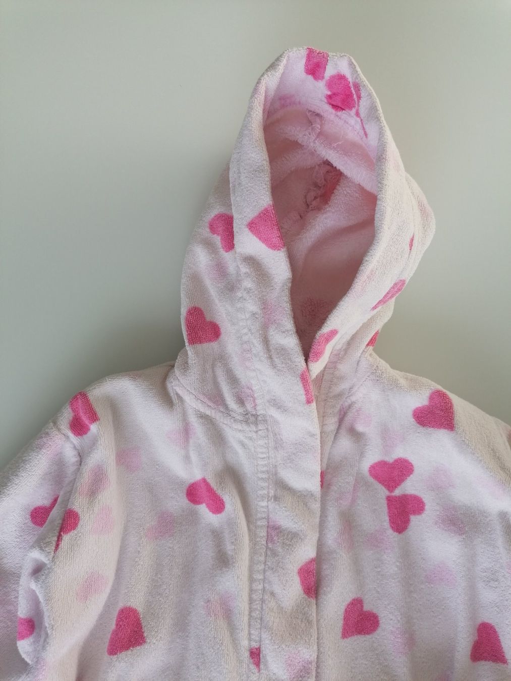 Bademäntel: Mädchen Bademantel Herzchen Onesize – Gebraucht aus Uster von Smilla07 1