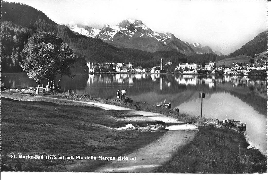 Ansichtskarten: AK  St.Moritz – Gebraucht aus Appenzell von mai25