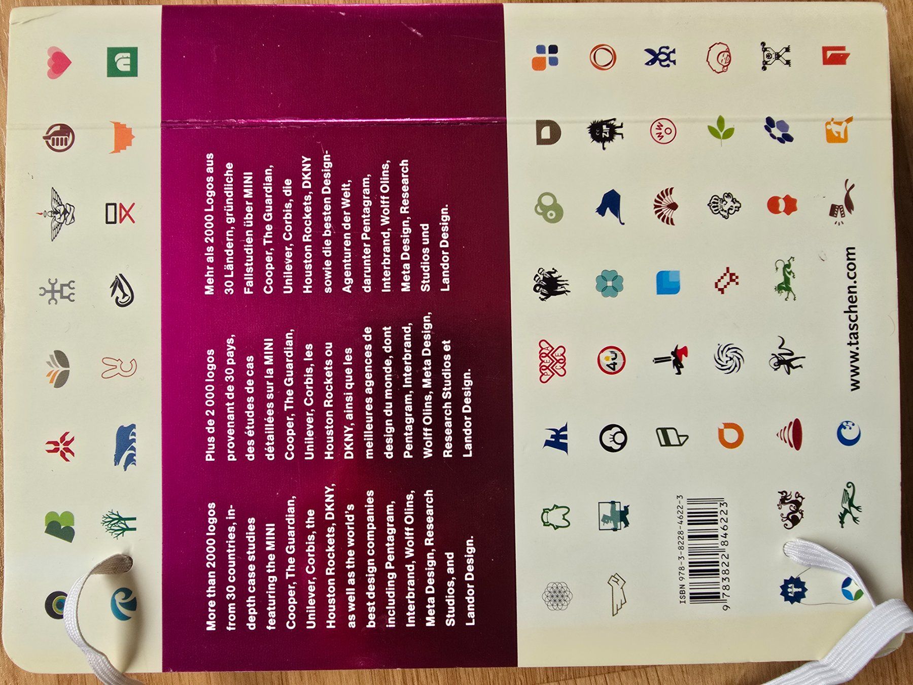 Libri: Logo Design Buch von TASCHEN, Ed.J.Wiegemann – Usato da Büttikon AG venduto da Amineah 1