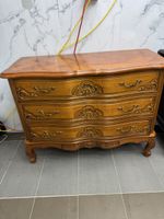 Kommode Louis XV Stil Massivholz 4 Schubladen 