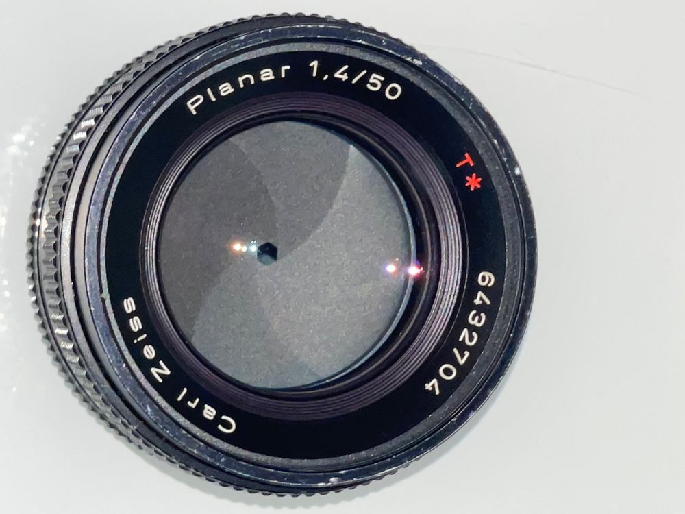 CARL ZEISS PLANAR 50 mm f/1.4 T* C/Y Contax lens AEJ EUR 269,00