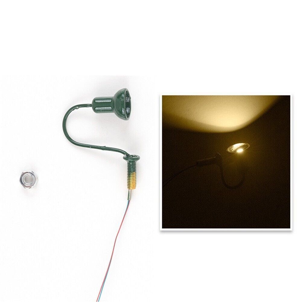 Modelleisenbahnen: LED-Wandlaterne H0 im Industrielook – Neu (gemäss Beschreibung) aus Luzern von Salefactory 4