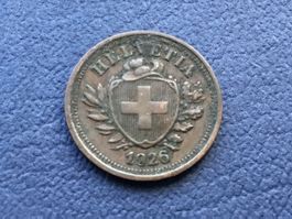 1 Rappen 1926 VZ ungereinigt