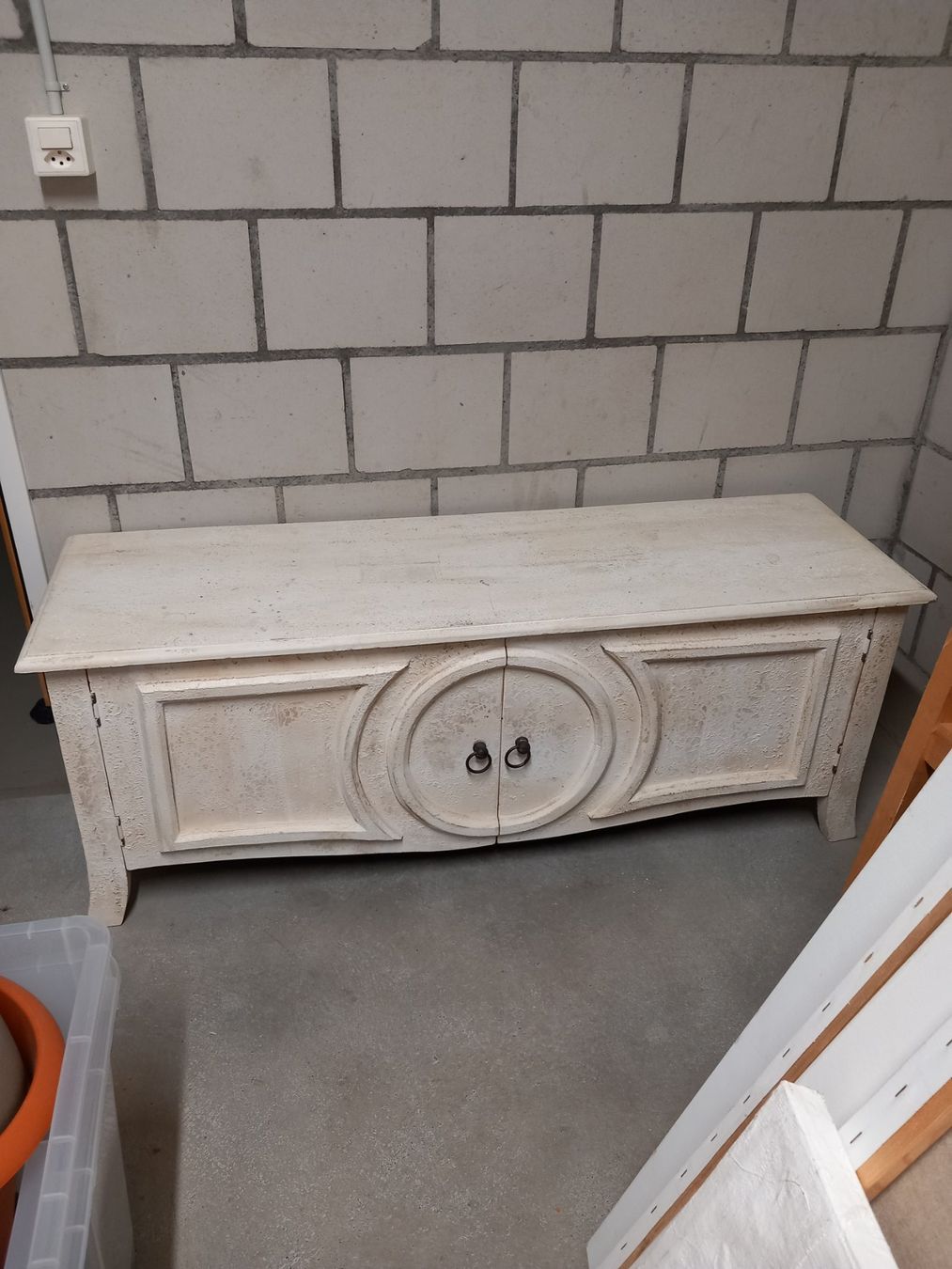 Cassettiere: Sideboard Shabby Chic weiss – Usato da Wölflinswil venduto da Patyla