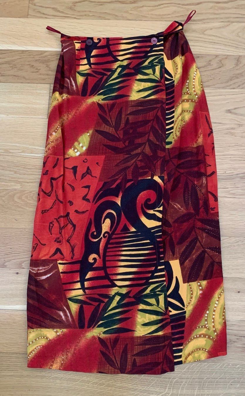 Röcke: Wunderschöner Maxirock, rot-gelb-schwarz – Gebraucht aus Kreuzlingen von shopaholicatheart_3 6