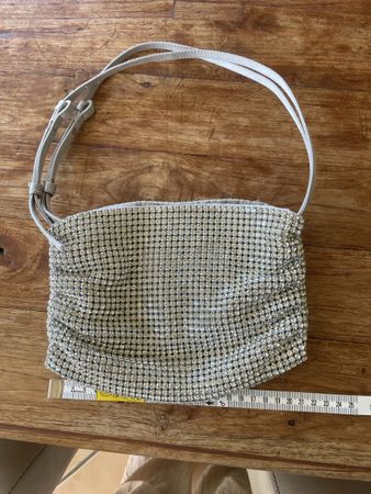 ZARA Glitzer Handtasche, klein, ideal für den Ausgang! ✨ (55
