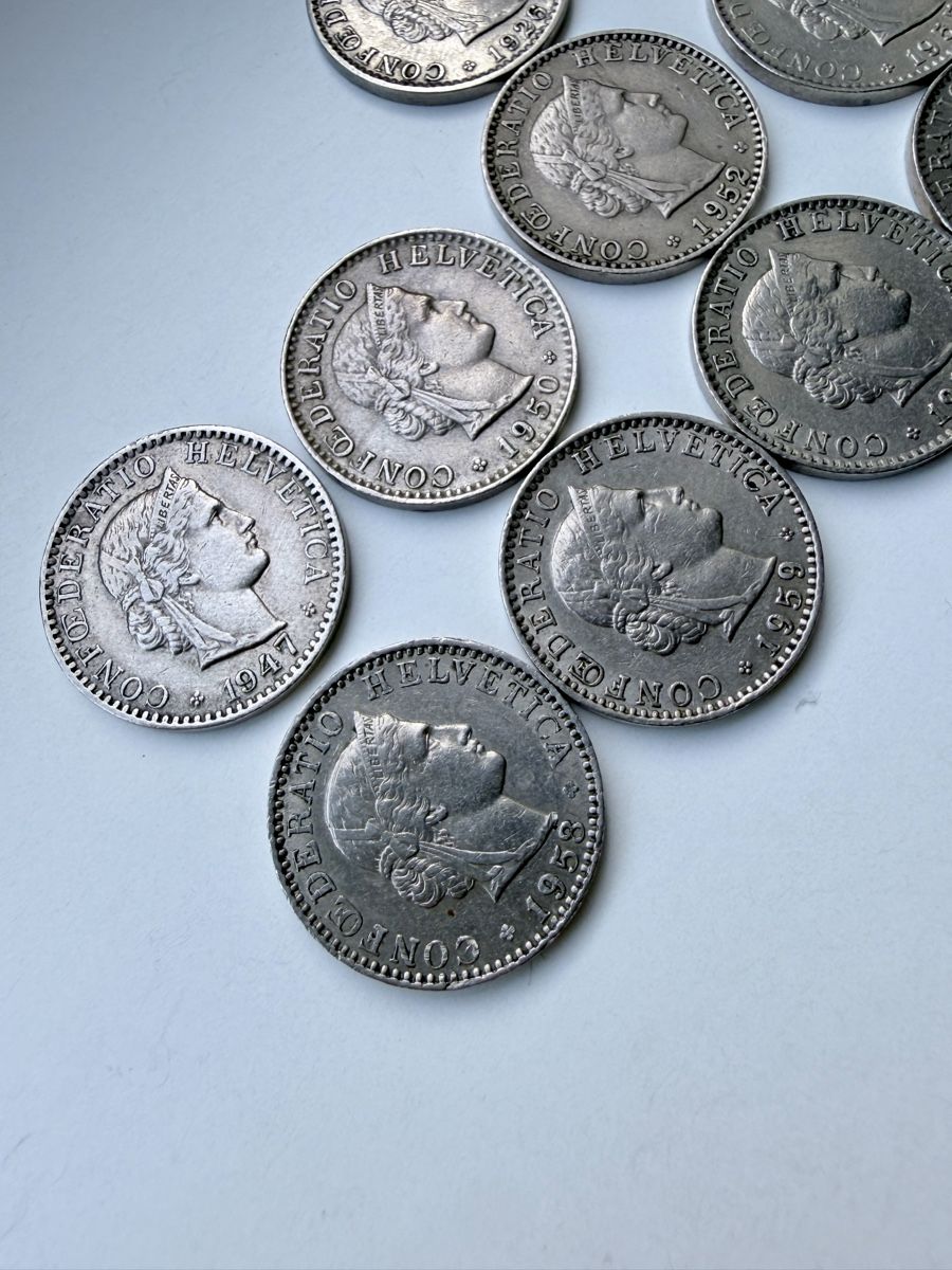 Tutti le monete: 20 Räppler Silber Sammlung – Usato da Zürich venduto da watch_trader 2