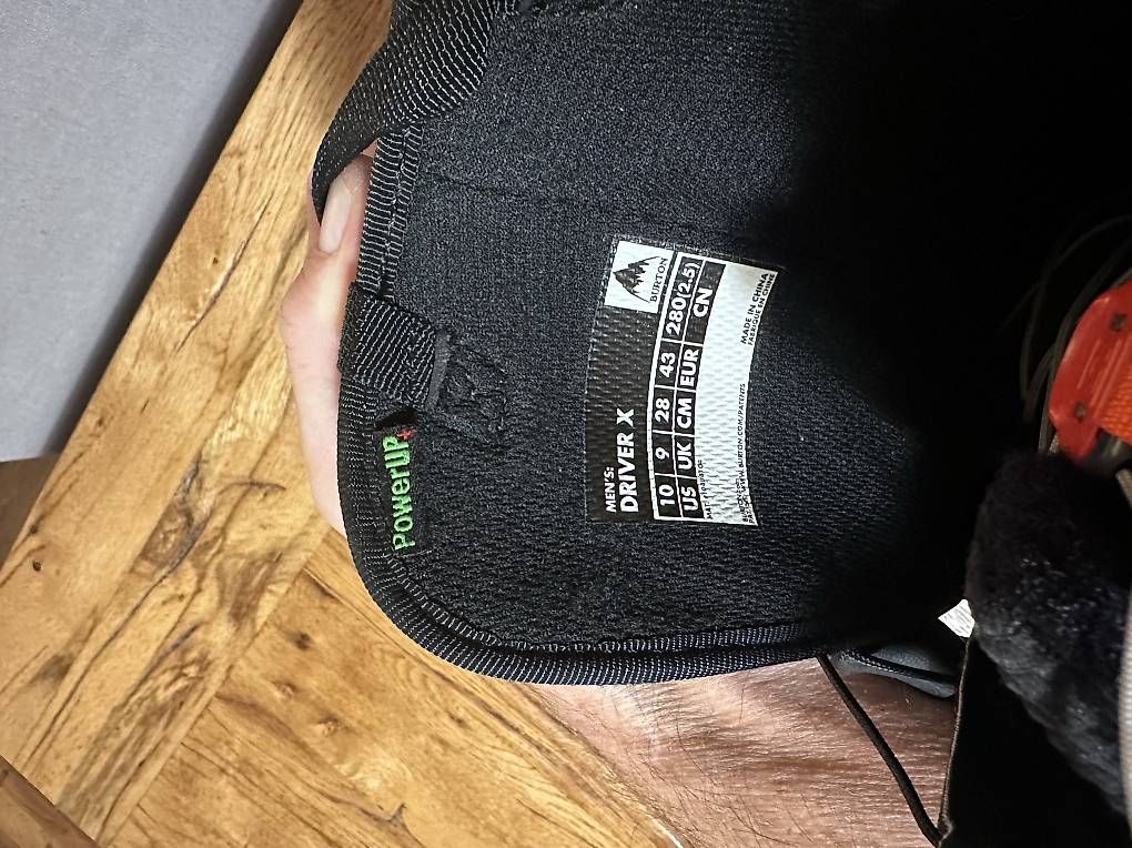 Scarpe da uomo: Neue Burton DriverX in 43 – Nuovo e nell'imballaggio originale da Sargans venduto da mitchhumblestance 3