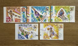 Schweiz - 5 Sonderkarten 1998 Znr 953-957