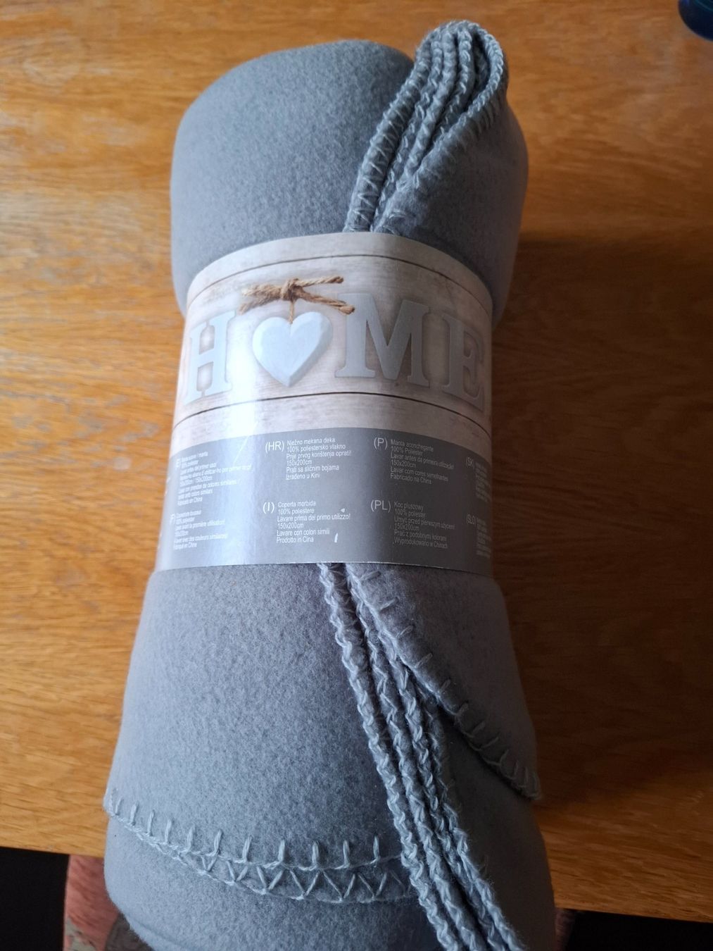 Coperte: Kuscheldecke grau 150x200 cm – Nuovo e nell'imballaggio originale da Emmenbrücke venduto da hirschli62