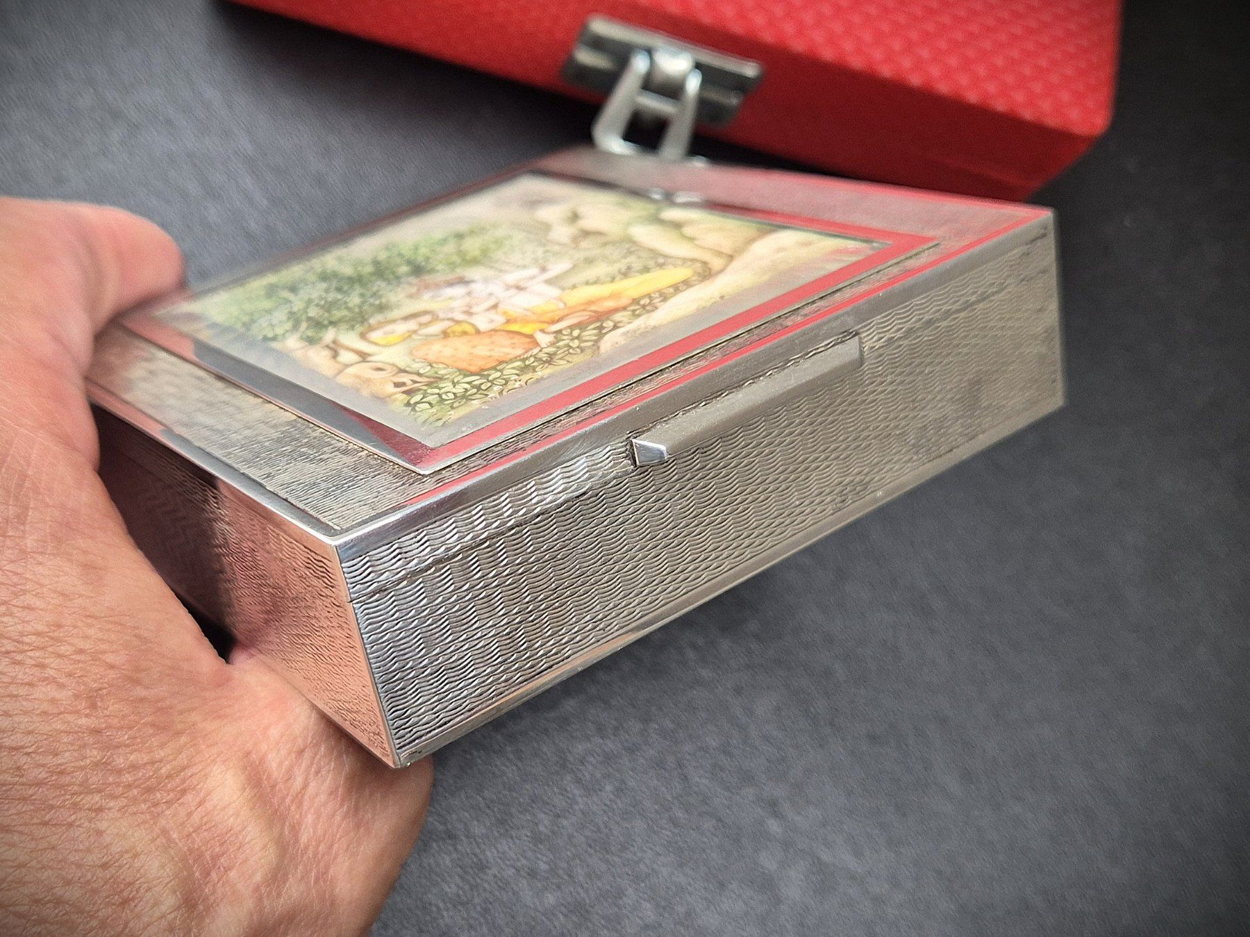Autres tabacs: Zigarettenbox Silber – D'occasion à Zürich par brinkosos 4
