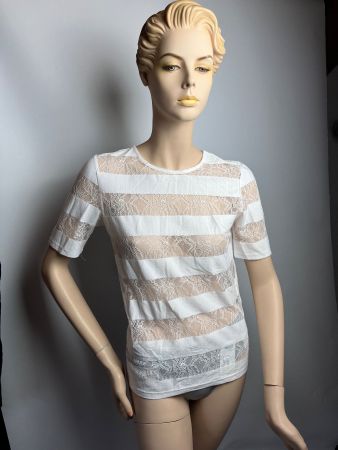Shirt, halbtransparent, Etam, Grösse XS