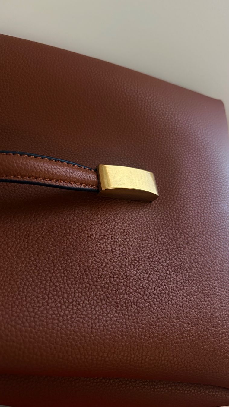C&A Borse da donna: Superleichte Tasche braun Hand oder Schulter getragen – Nuovo e nell'imballaggio originale da Frauenfeld venduto da Vanityroom 6