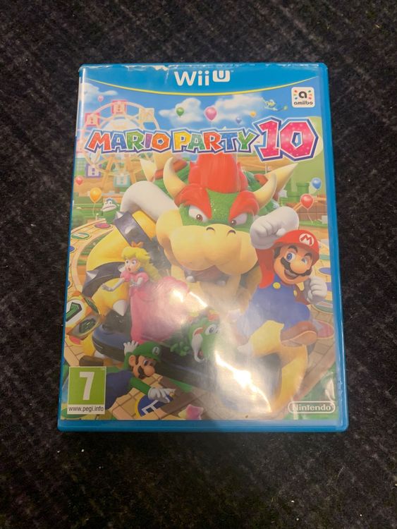 Mario Party 10 Nintendo Wii U Neuf Sous Blister VF