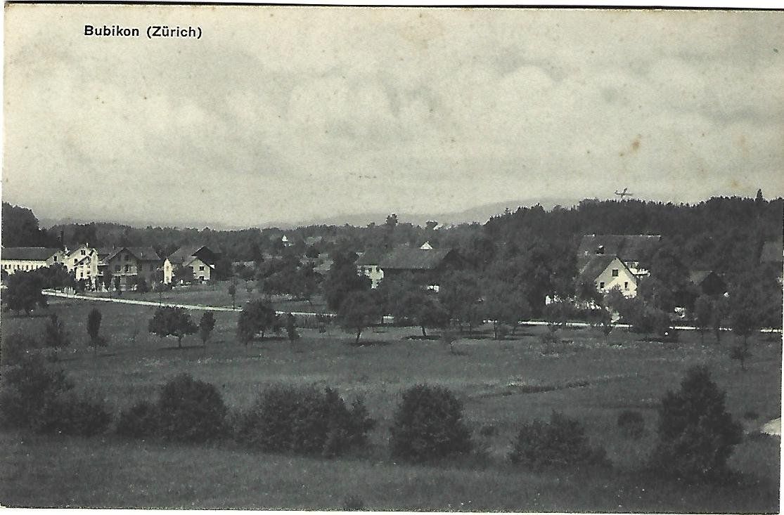 Cartoline postali: Bubikon Dorfansicht – Usato da Wetzikon ZH venduto da Brulu100