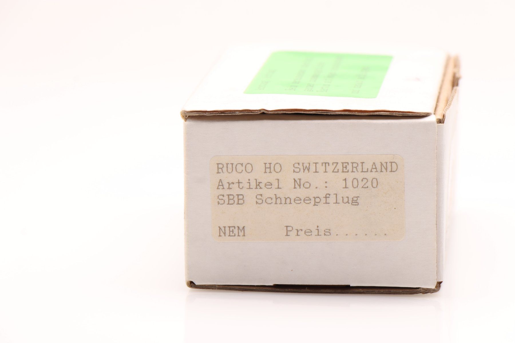 Modellini di ferrovie: Ruco 1020 SBB Schneepflug X59 DC, H0 – Nuovo (secondo la descrizione) da Ried (Muotathal) venduto da Modellbahn.swiss 4